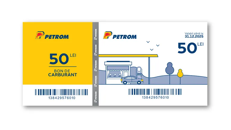 Voucher hartie Petrom