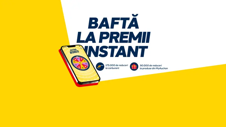 Baftă la premii instant